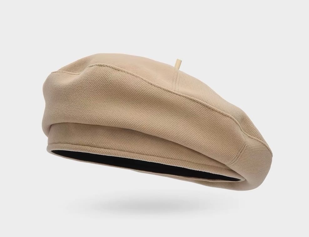 Beige beret product reference