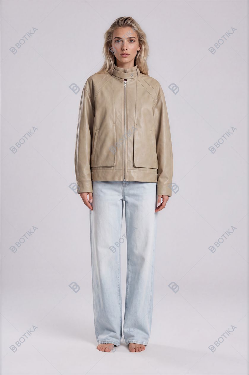 Botika result for beige jacket with watermark