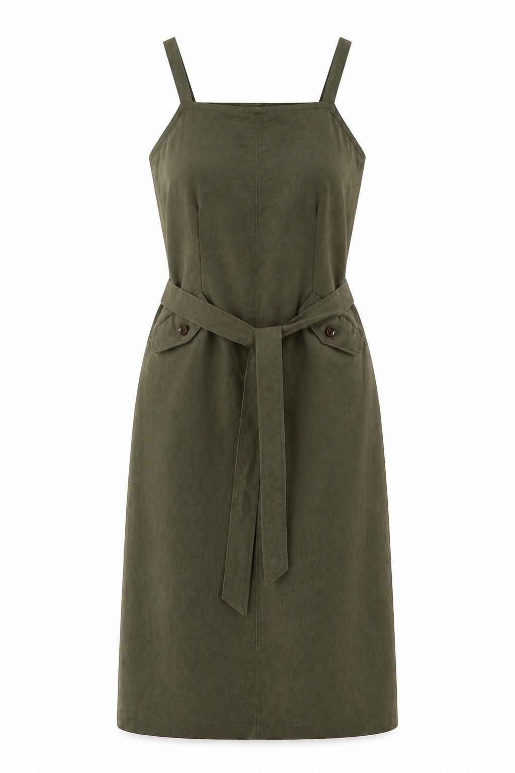 Snappyit ghost mannequin result for the olive slip dress