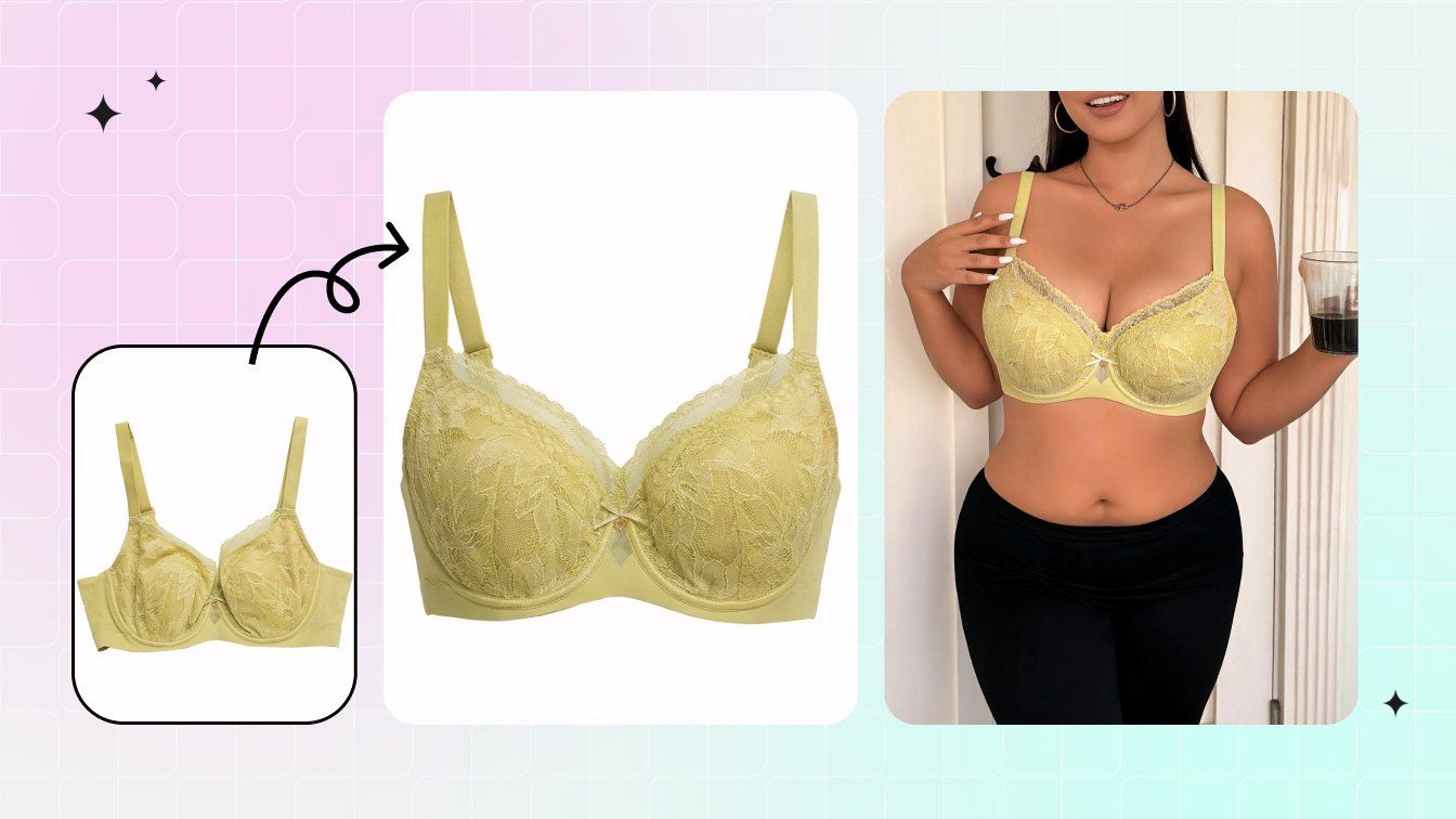 AI Plus Size Model Generator — create size-inclusive on-model ecommerce photos