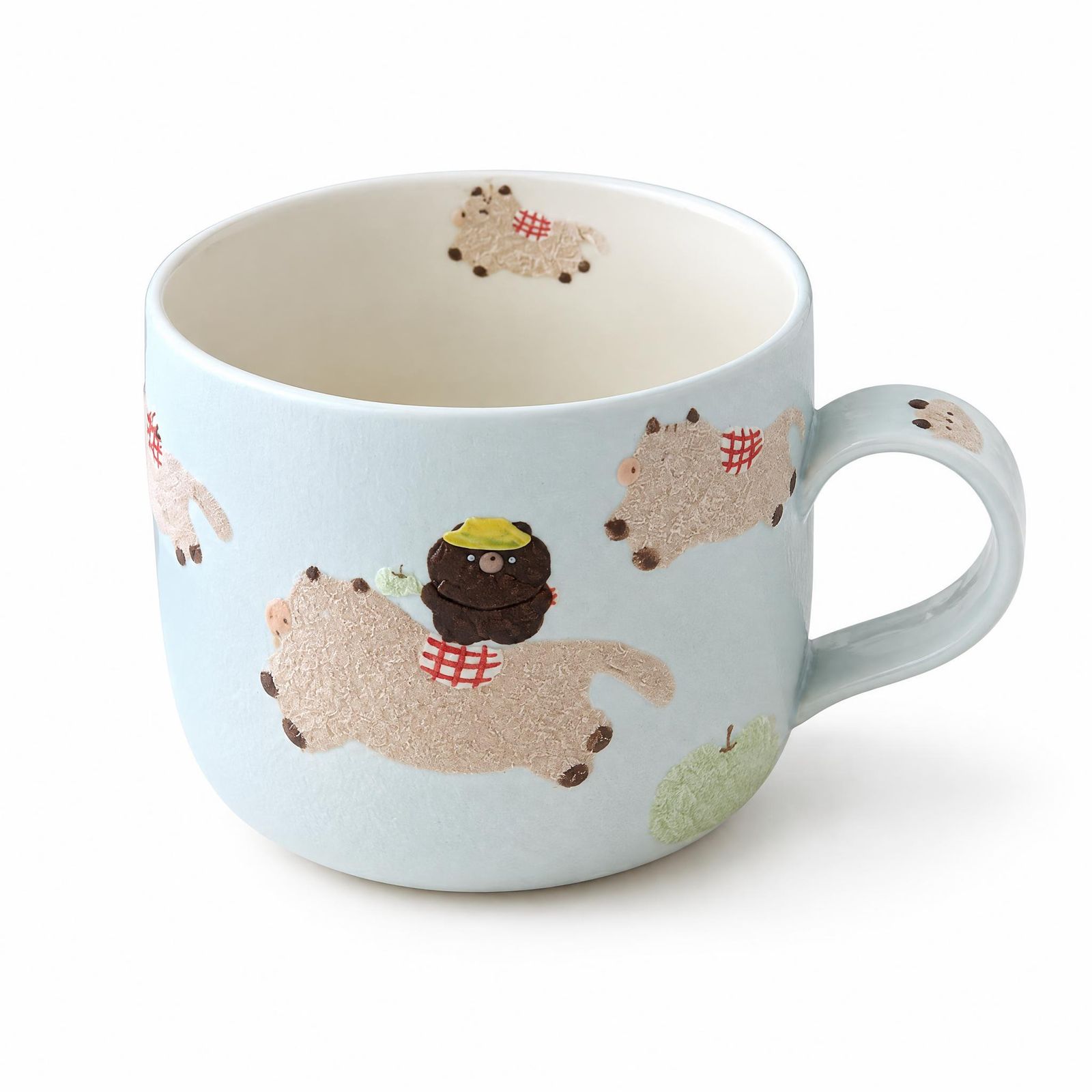 Ceramic mug on a clean white background