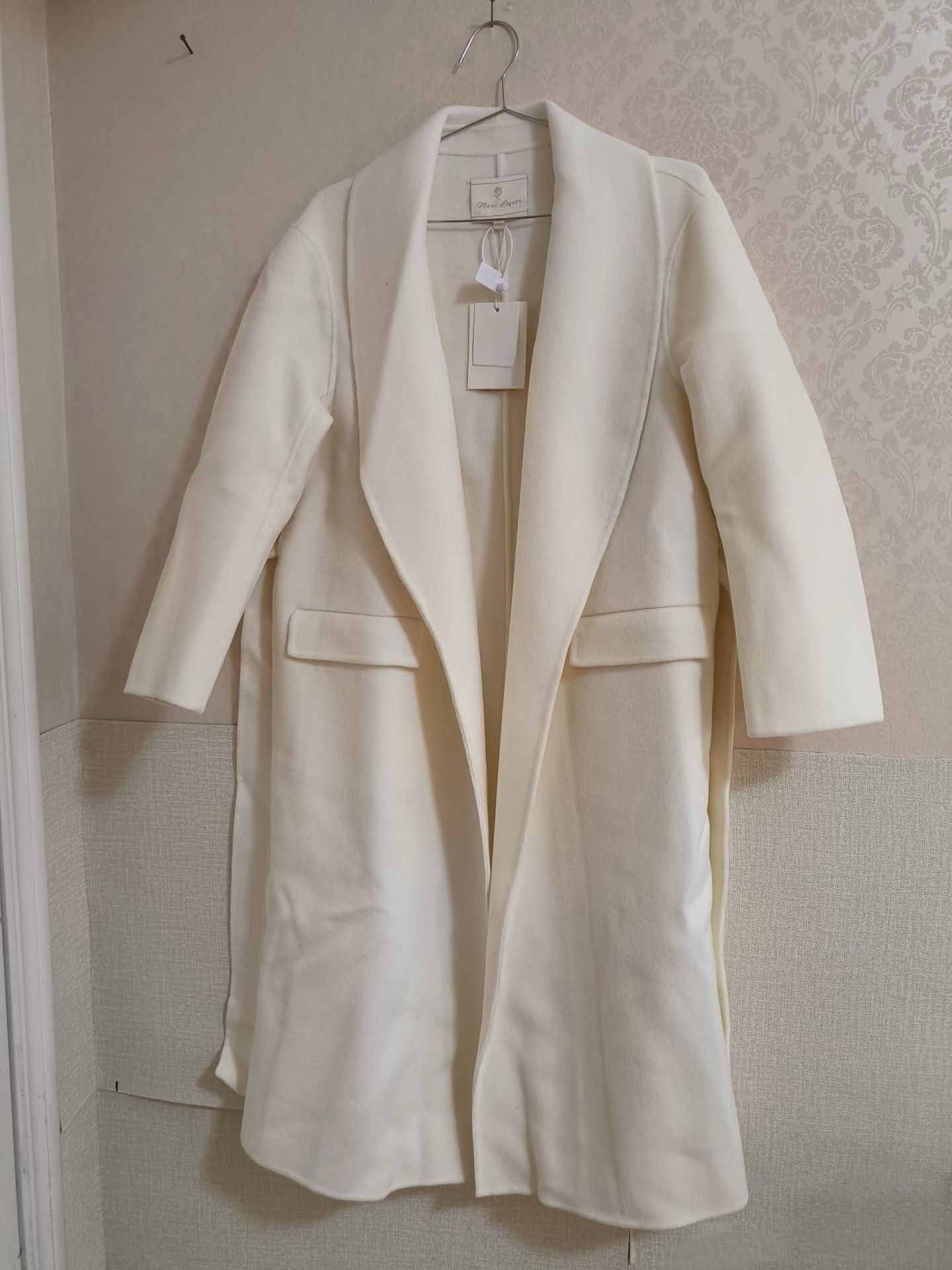 Cream coat — original photo