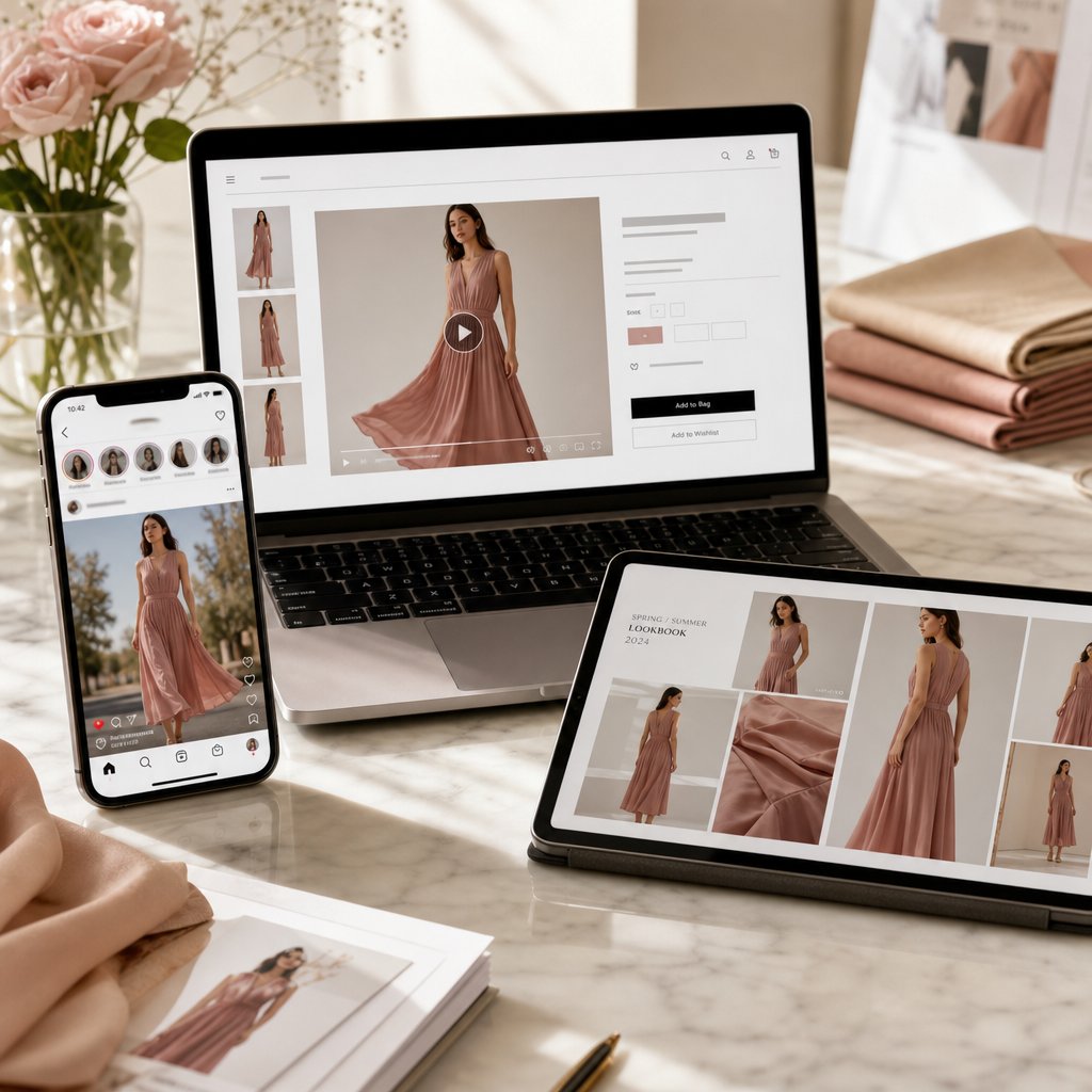 ai fashion show videos drive measurable results across e commerce listings social media marketing and brand campaigns