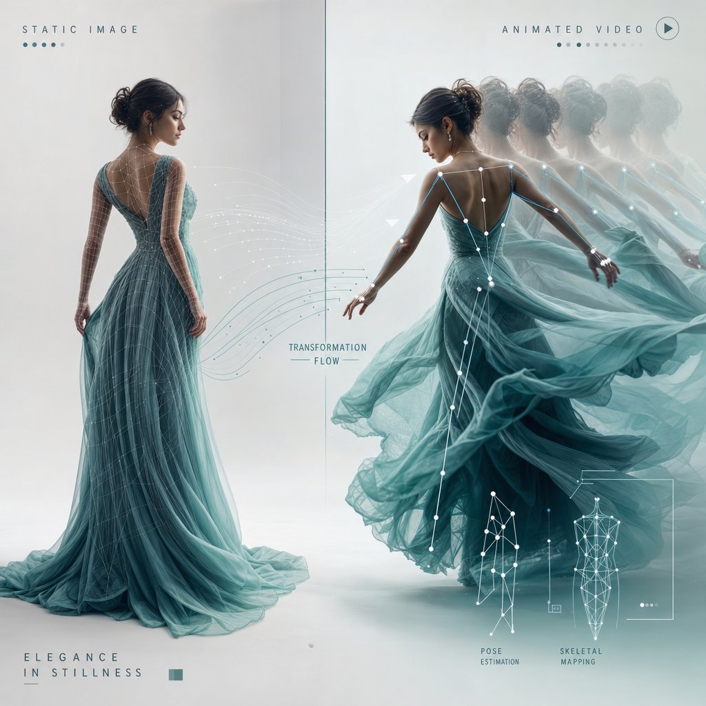 from still image to motion sequence how ai interprets a single photo and generates realistic runway movement