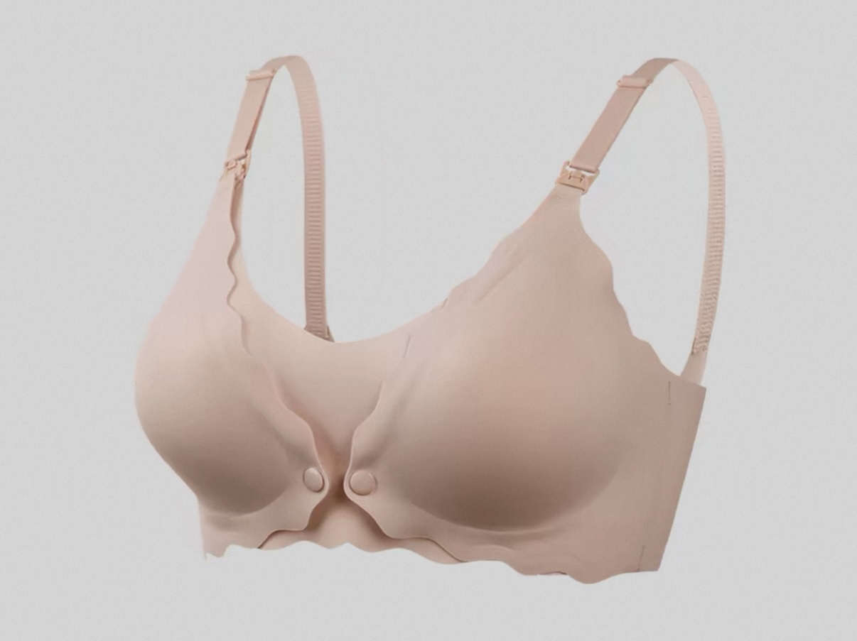 Maternity bra flat-lay, the source photo given to every tool in this test