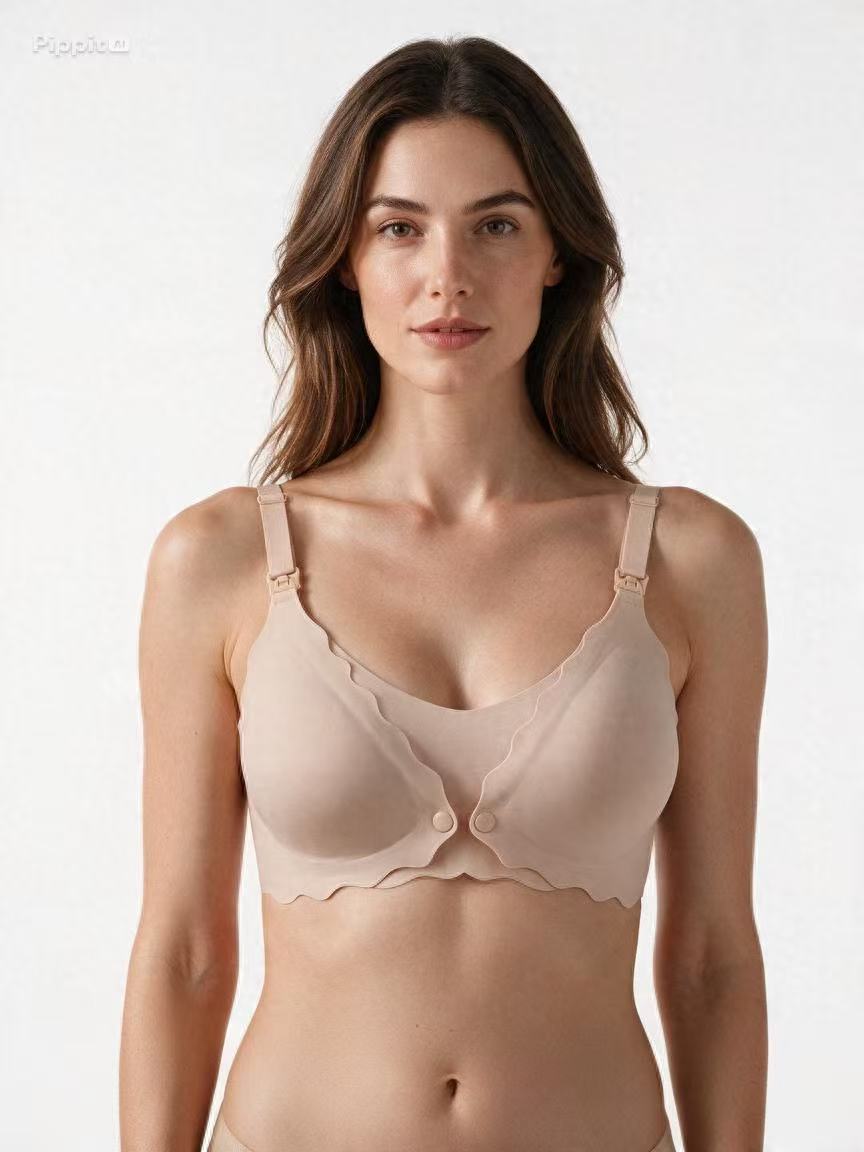 Maternity bra generated on an AI model by Pippit
