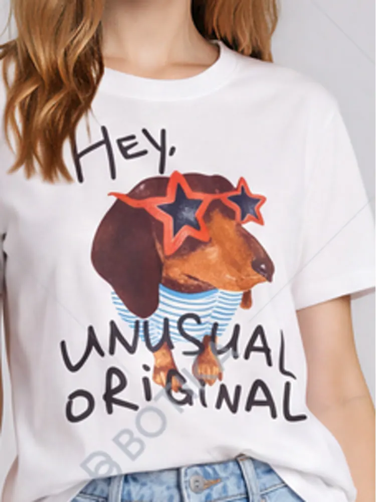 Botika T-shirt graphic at 100 percent