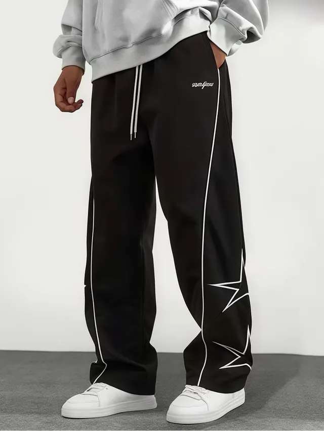 Model source for the straight-leg jeans test