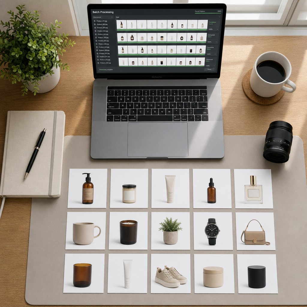 building a repeatable workflow ensures consistent background colors across your entire image catalog