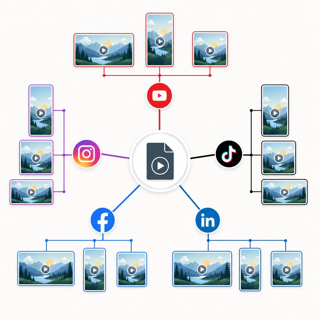 Exporting separate versions optimized for each platform ensures your video looks sharp everywhere