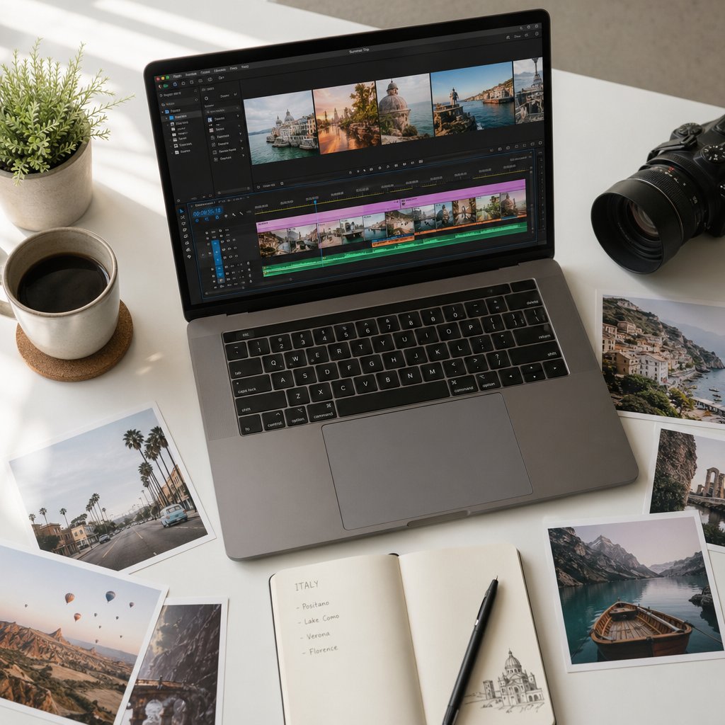 Turning still images into engaging video content starts with a clear workflow from planning to export