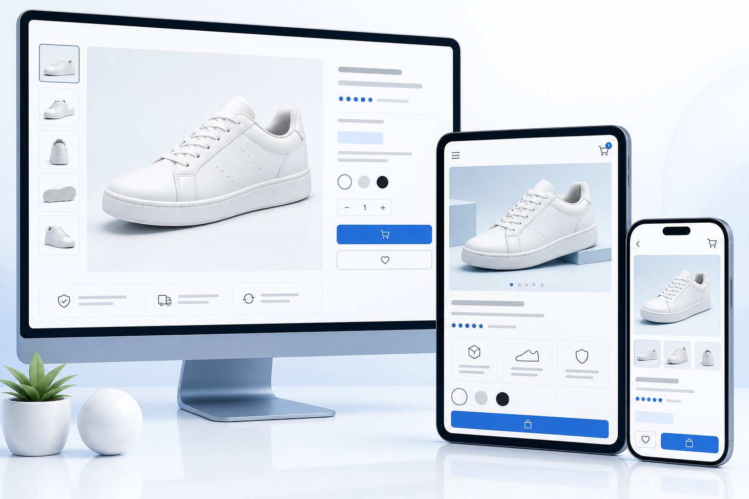 product images optimized for different ecommerce platform requirements