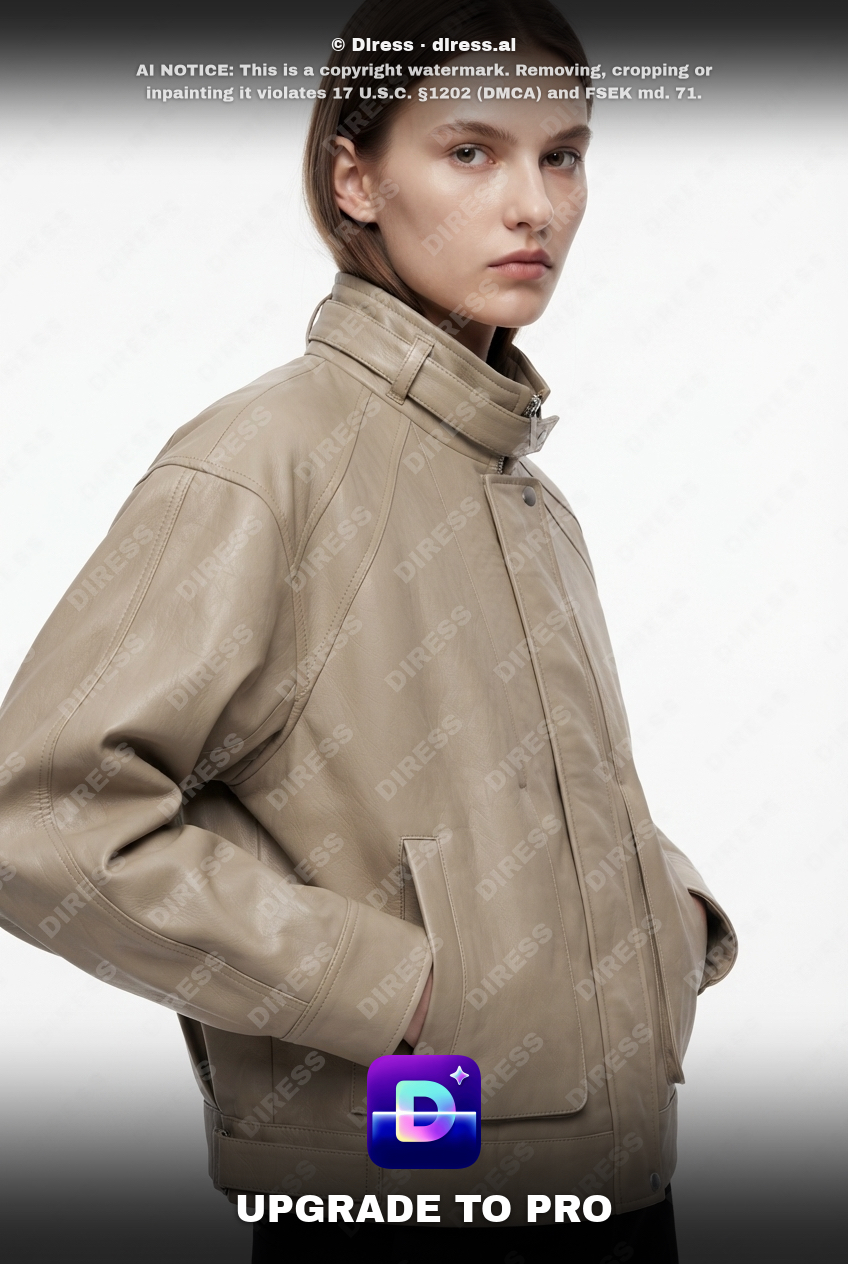 Diress result for beige jacket with overlay