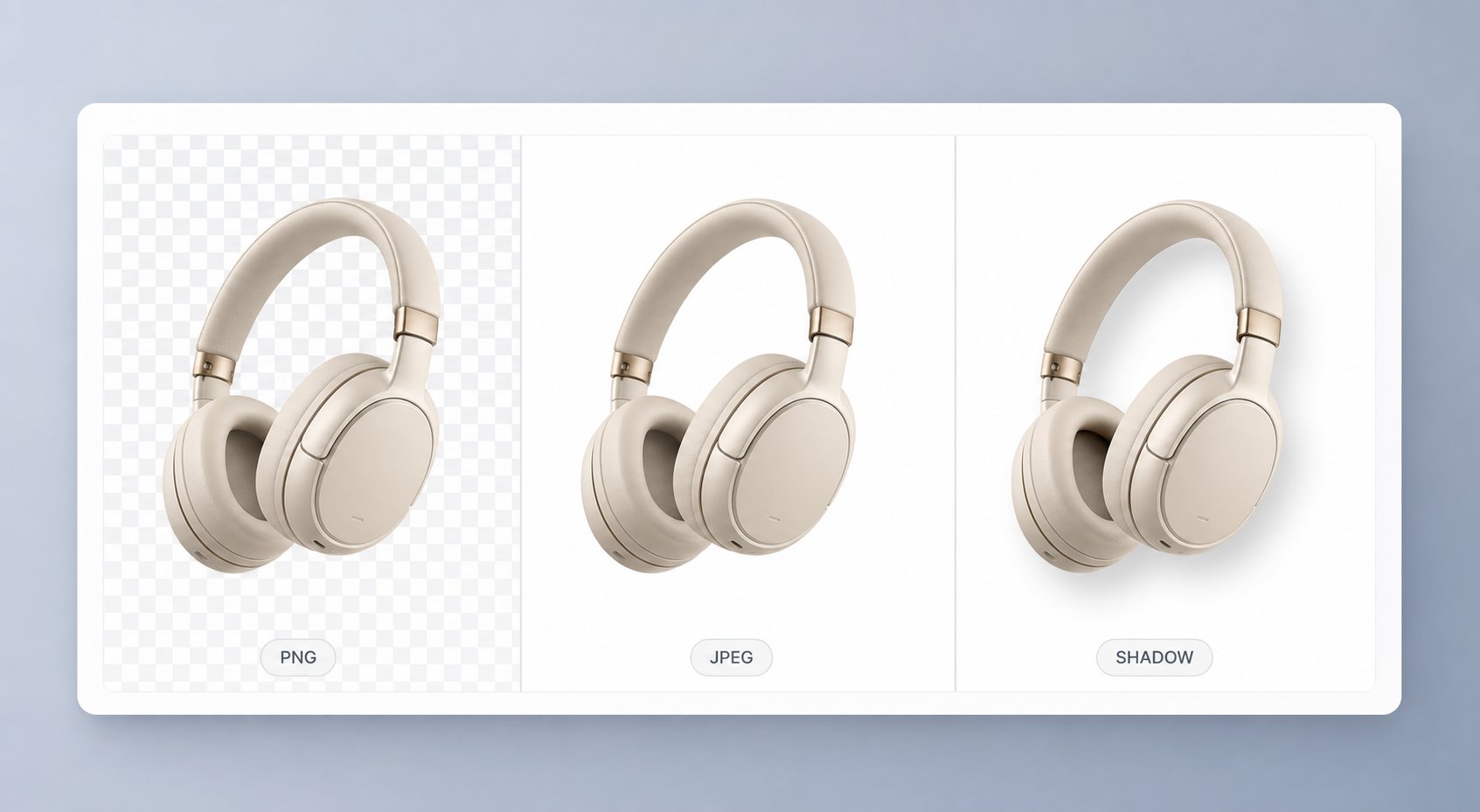 Choosing the right export format and adding subtle shadows turns a basic cutout into a professional listing image