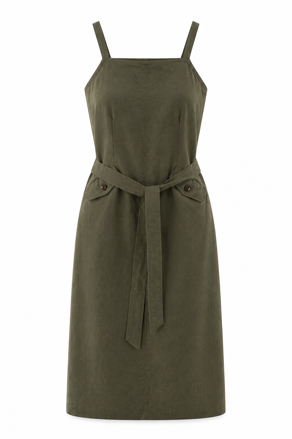 Snappyit ghost mannequin result for the olive slip dress