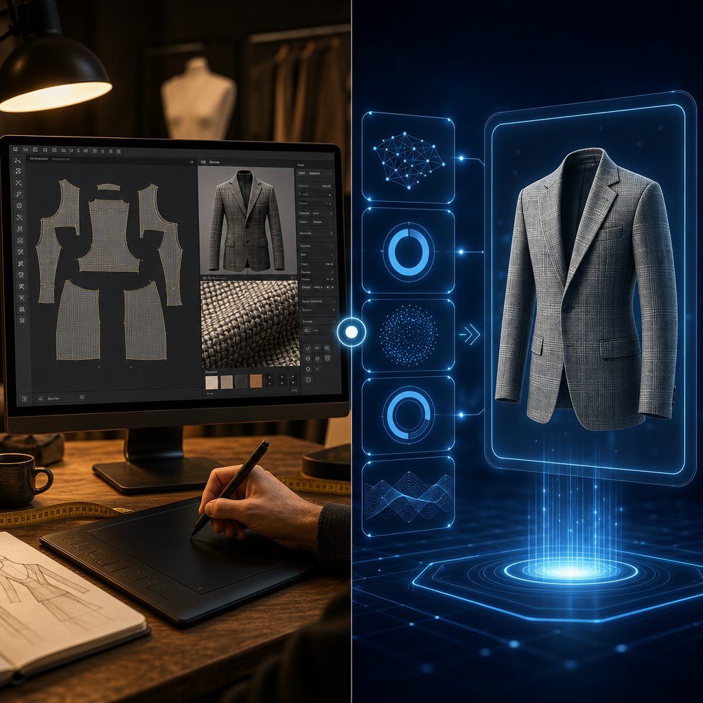 ai powered ghost mannequin tools versus traditional manual retouching workflows compared