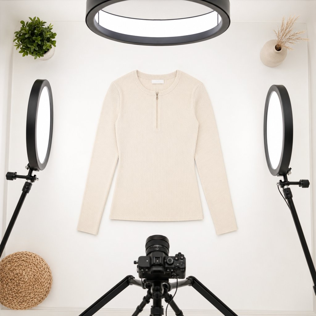 Proper garment preparation with even lighting and clean backgrounds is the foundation of high-quality AI fashion model output