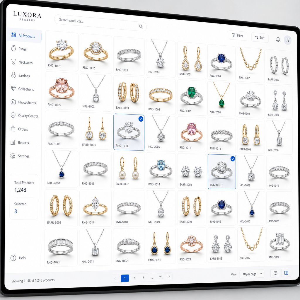 Managing consistent quality across a growing jewelry catalog often signals the right time to outsource retouching