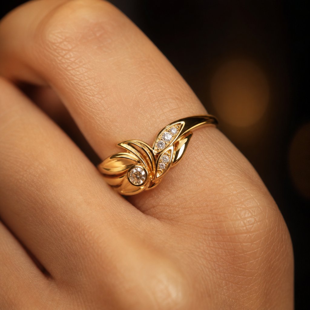 post production for on model jewelry requires preserving natural metal highlights while maintaining realistic skin texture