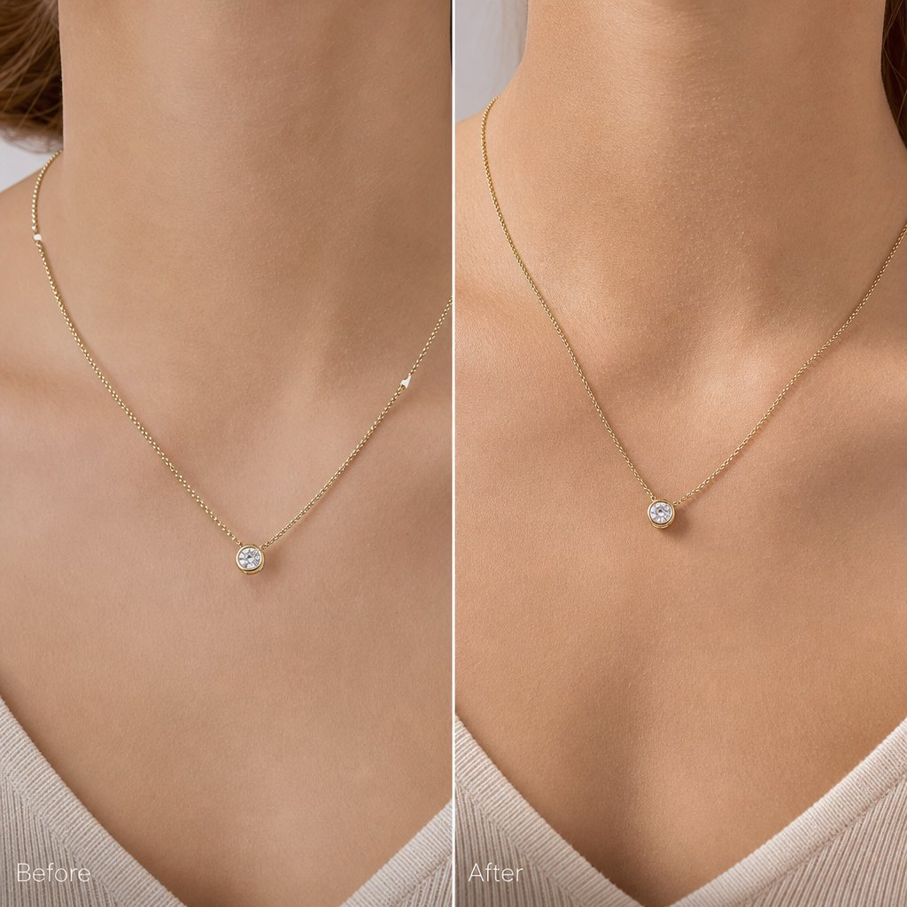 common ai artifacts like floating jewelry and missing contact shadows can be identified and corrected through regeneration or post processing