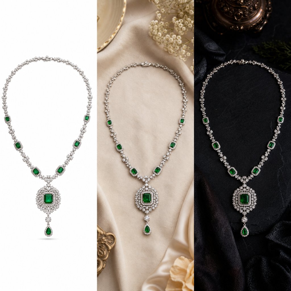 the same jewelry piece requires different retouching standards depending on whether it is destined for e commerce social media or luxury advertising