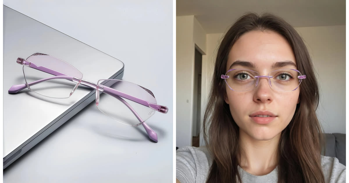 Try on glasses online from a photo guide for buyer previews