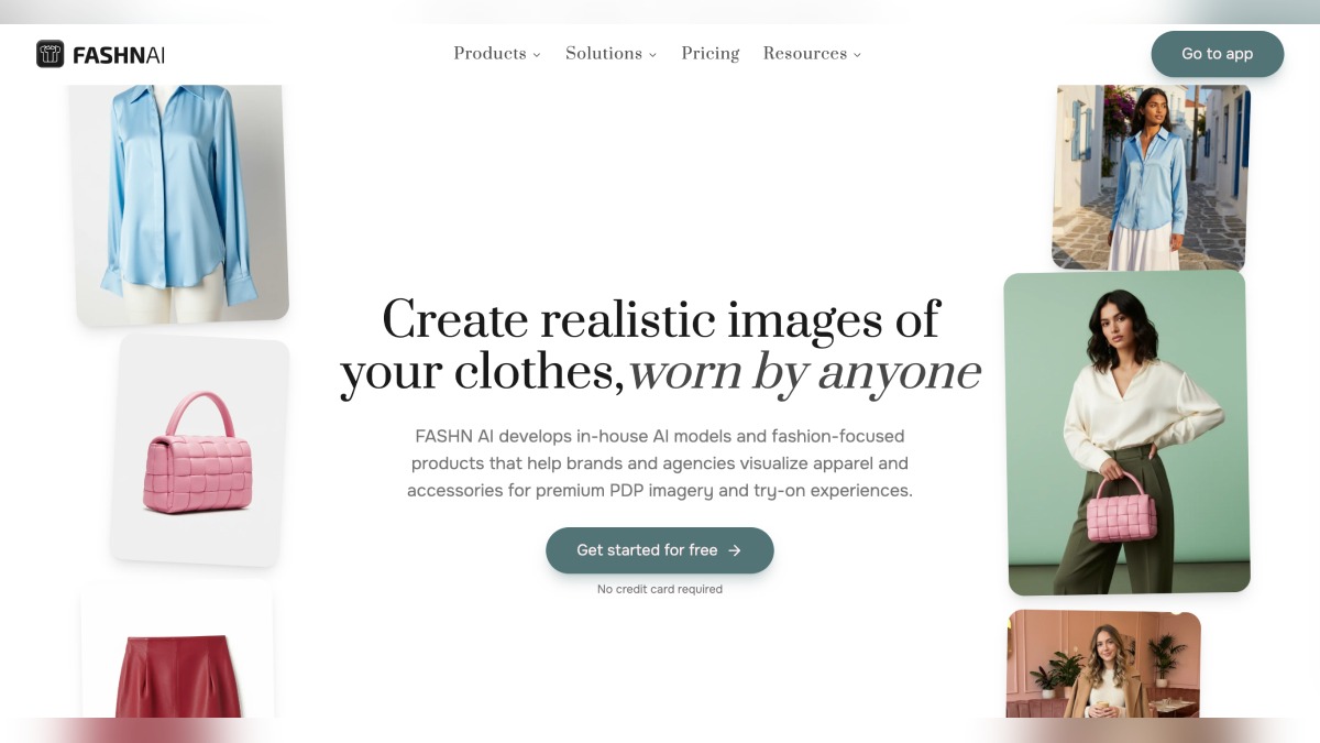 AI fashion model generator for product-to-model photos
