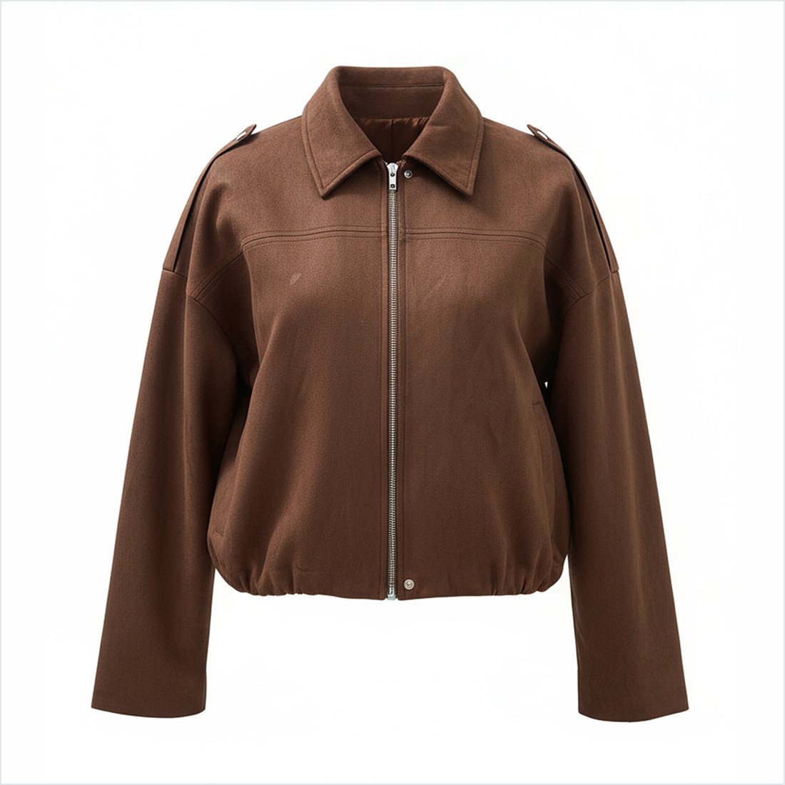 Jacket 3D ghost mannequin image after AI conversion