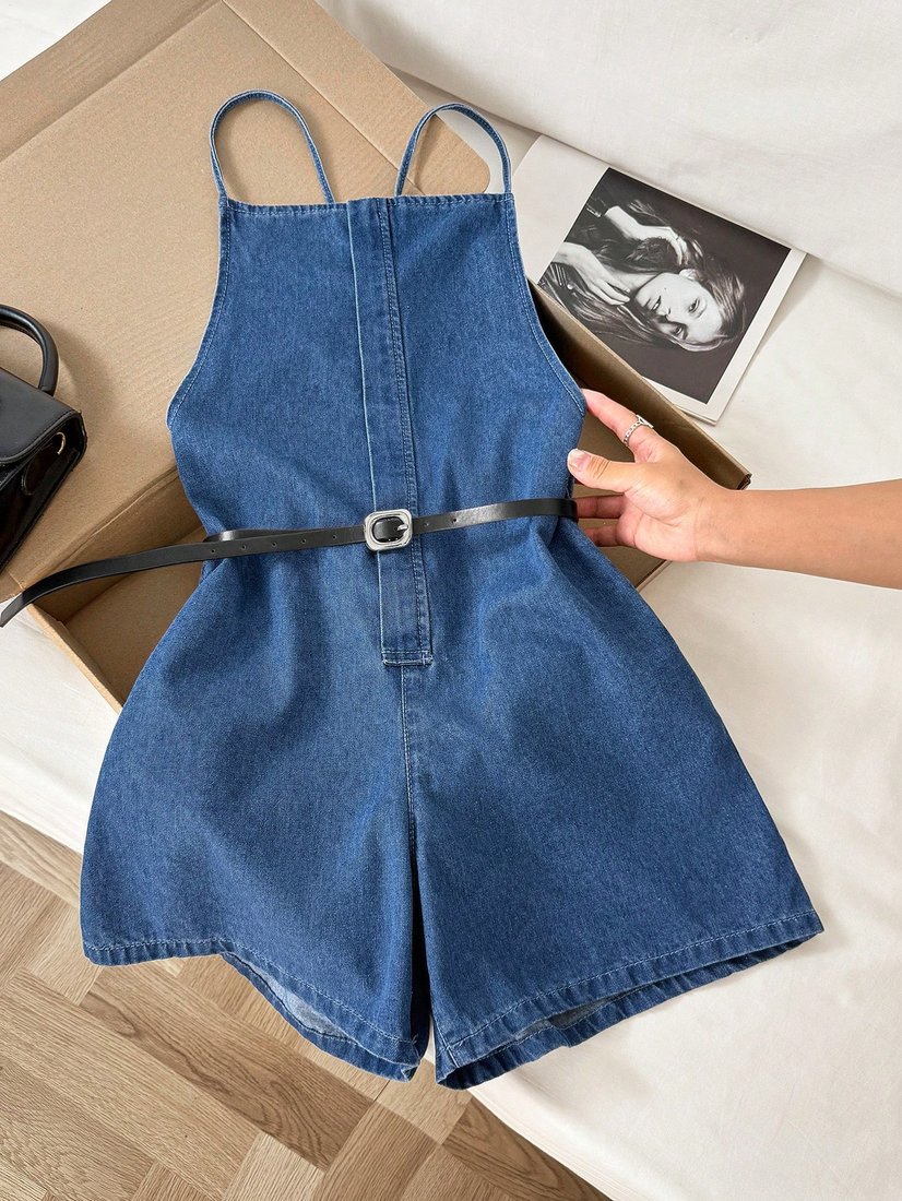 Jumpsuit flat lay photo before ghost mannequin conversion