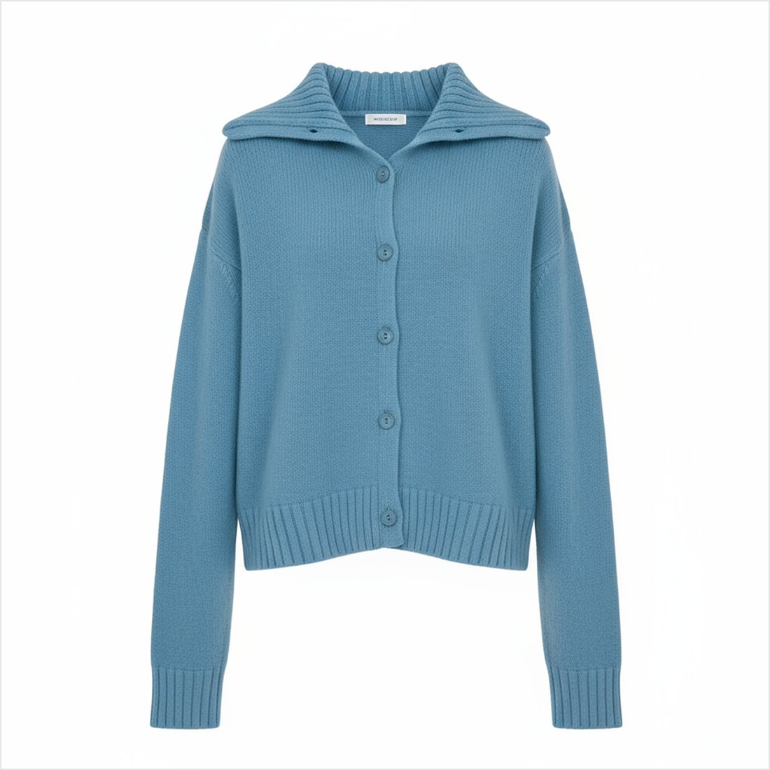 Sweater 3D ghost mannequin image after AI conversion