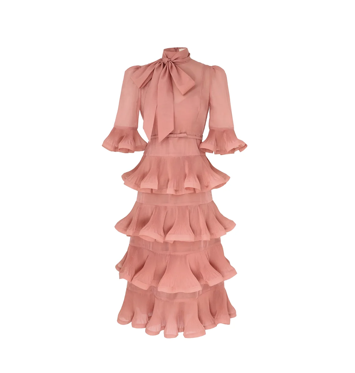 Snappyit generated ghost mannequin photo of a dress for ecommerce