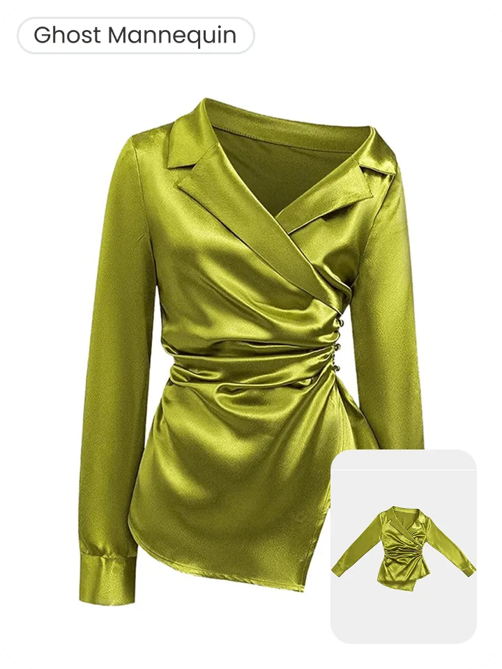 Turn flat lay to ghost mannequin effect for tops using Snappyit
