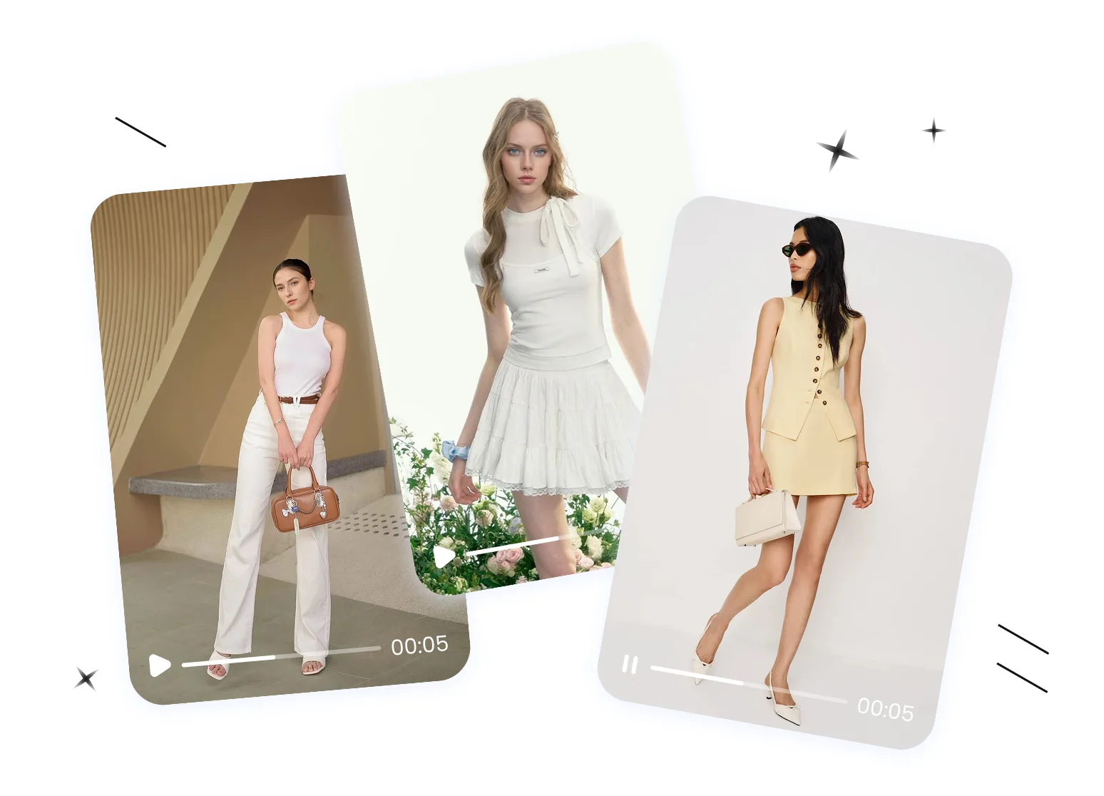 Create professional fashion videos from existing images