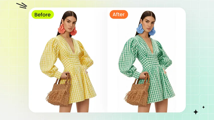 How to Change Product Color in Photos with AI