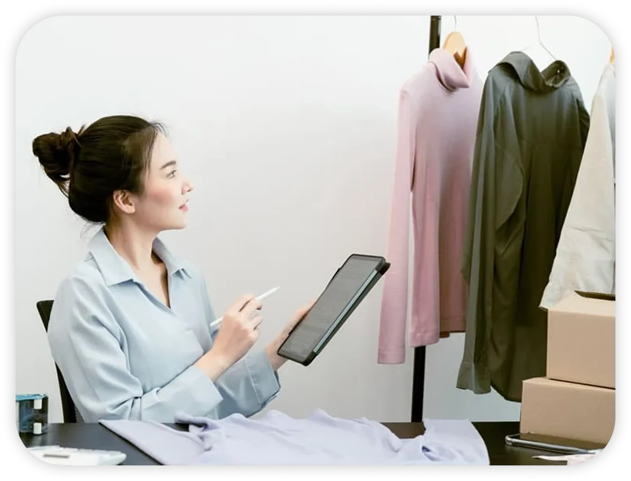 icon for illustrating Fashion team