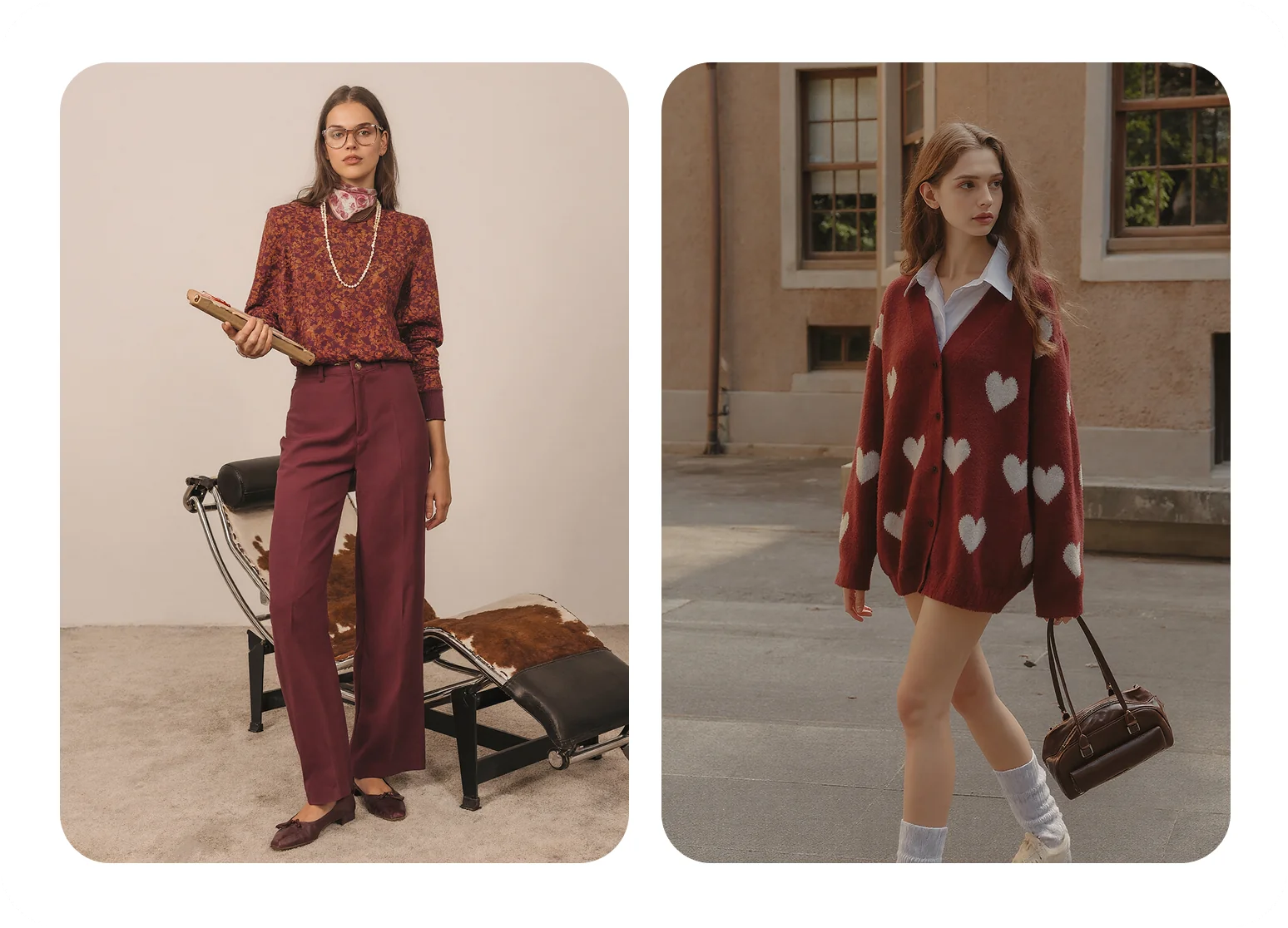 Fashion model templates with clean studio and outdoor lifestyle backgrounds